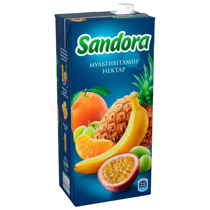 Нектар SANDORA мультифрукт, 2 л